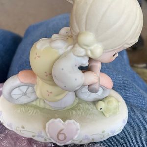 Girl six years old on bike precious moment 1994